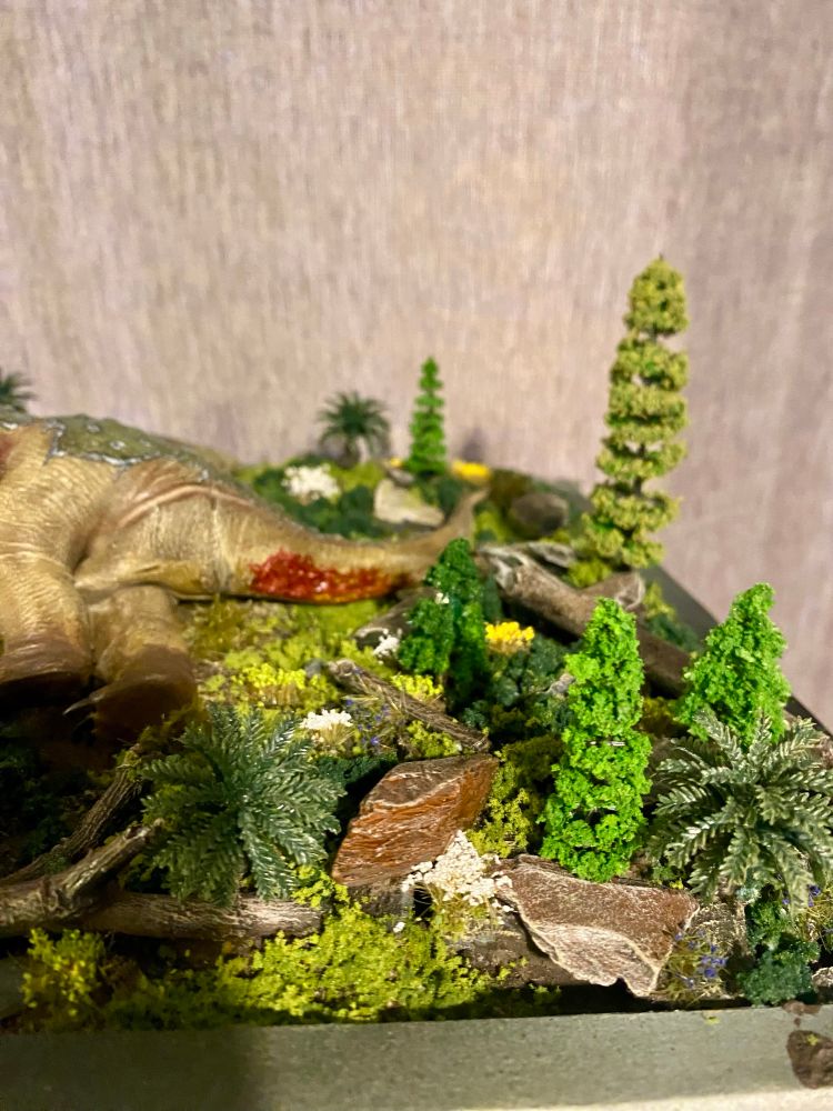 It’s the Cretaceous so can have all the plants (kinda) 😂 