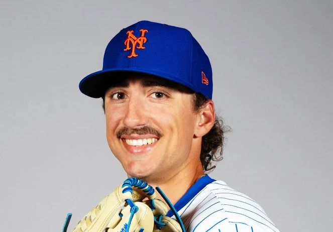 Brandon Sproat looking like Frank Zappa
