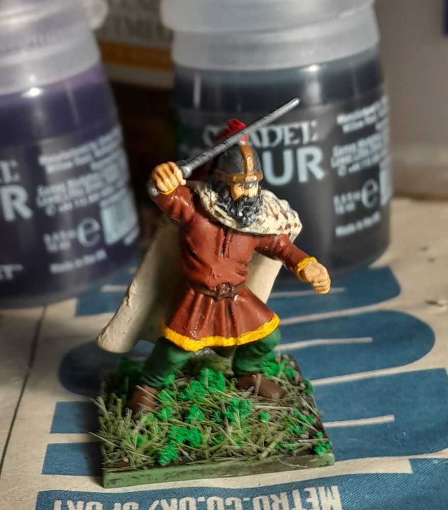 Goth Warrior painted and based