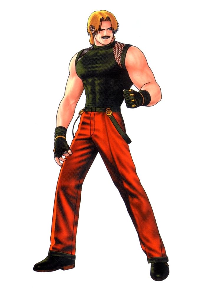 Shinkiro's art of Rugal Bernstein as he appears in KoF 98