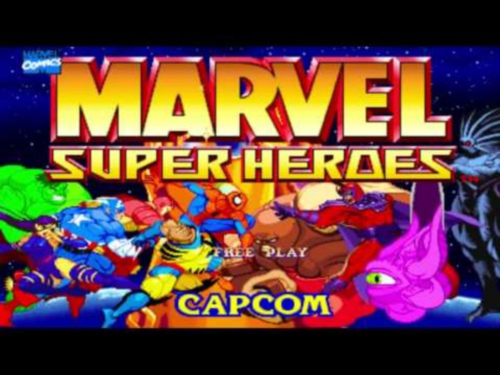 Marvel Super Heroes Arcade - Intro / Opening (Full HD 1080p)