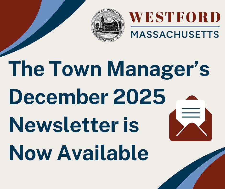 Town Manager's December 2025 Newsletter Now Available