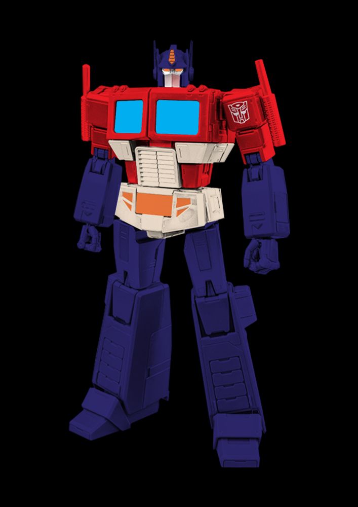 Digibash of Yolopark Optimus Prime in Action Master colors