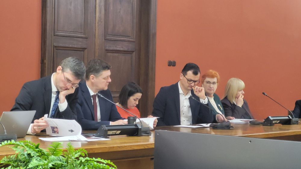 BY political prisoner support group in Saeima.