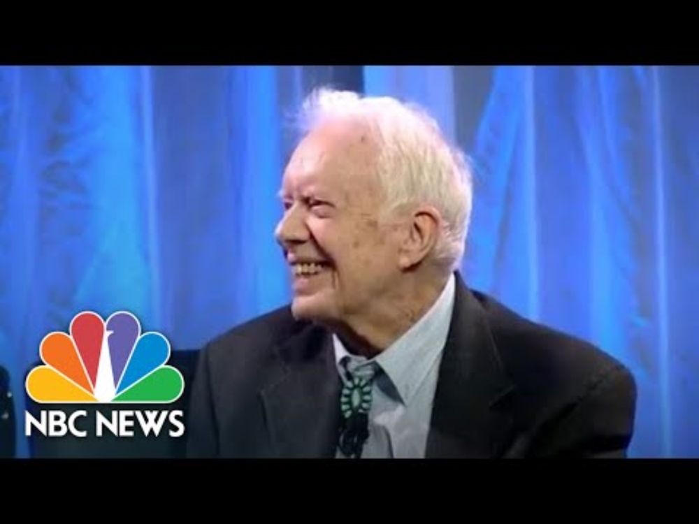 Jimmy Carter Suggests Trump Is Illegitimate President Because Of Russian Interference | NBC News