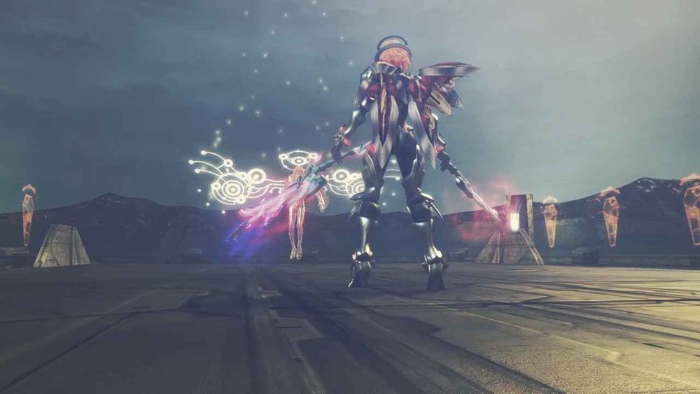 Zanza and Fiora Xenoblade Chronicles 1.