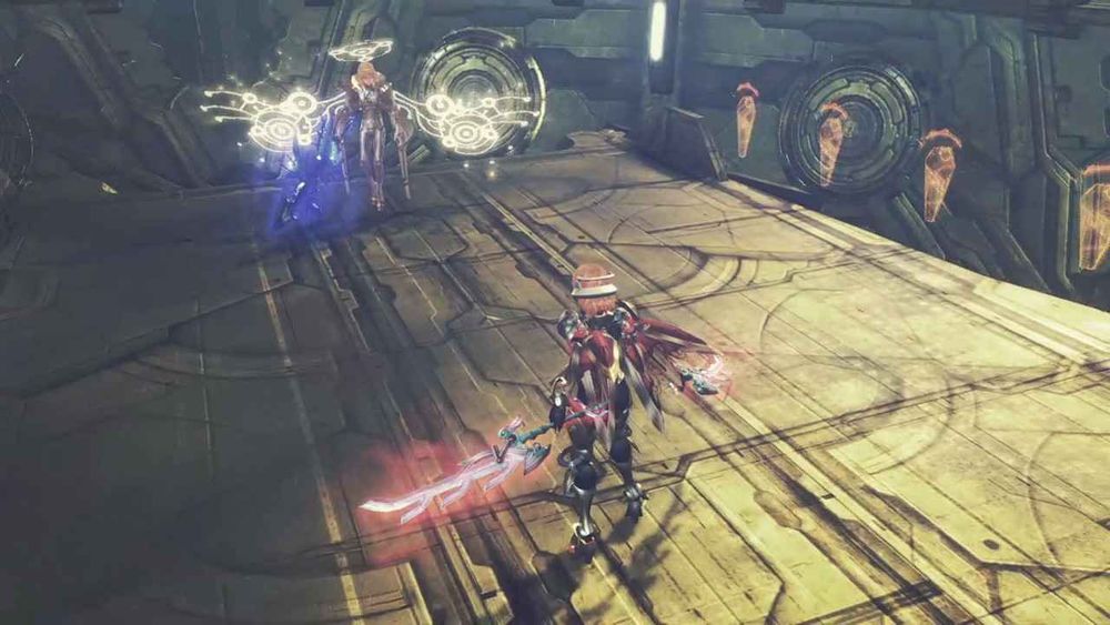 Zanza and Fiora Xenoblade Chronicles 1.
