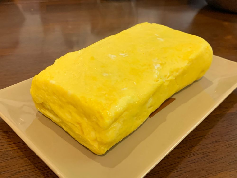 美しいだし巻き卵