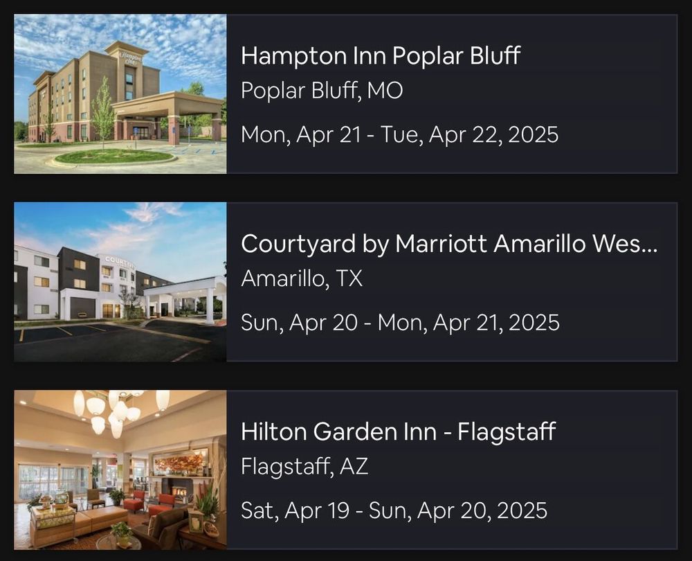 Hotel Bookings from the HotelTonight app. 