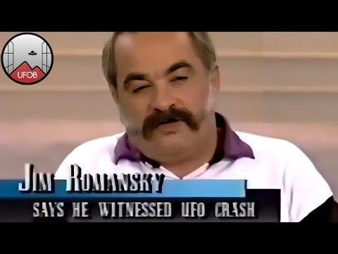 1965 Kecksburg witness firefighter Jim Romansky, on the Montel Williams show 1993.