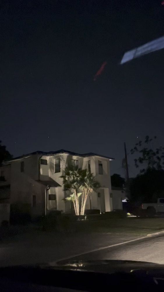 Central Florida east side near colonial town and Winterpark sighting 4/26/24 @ 9:25pm-ish