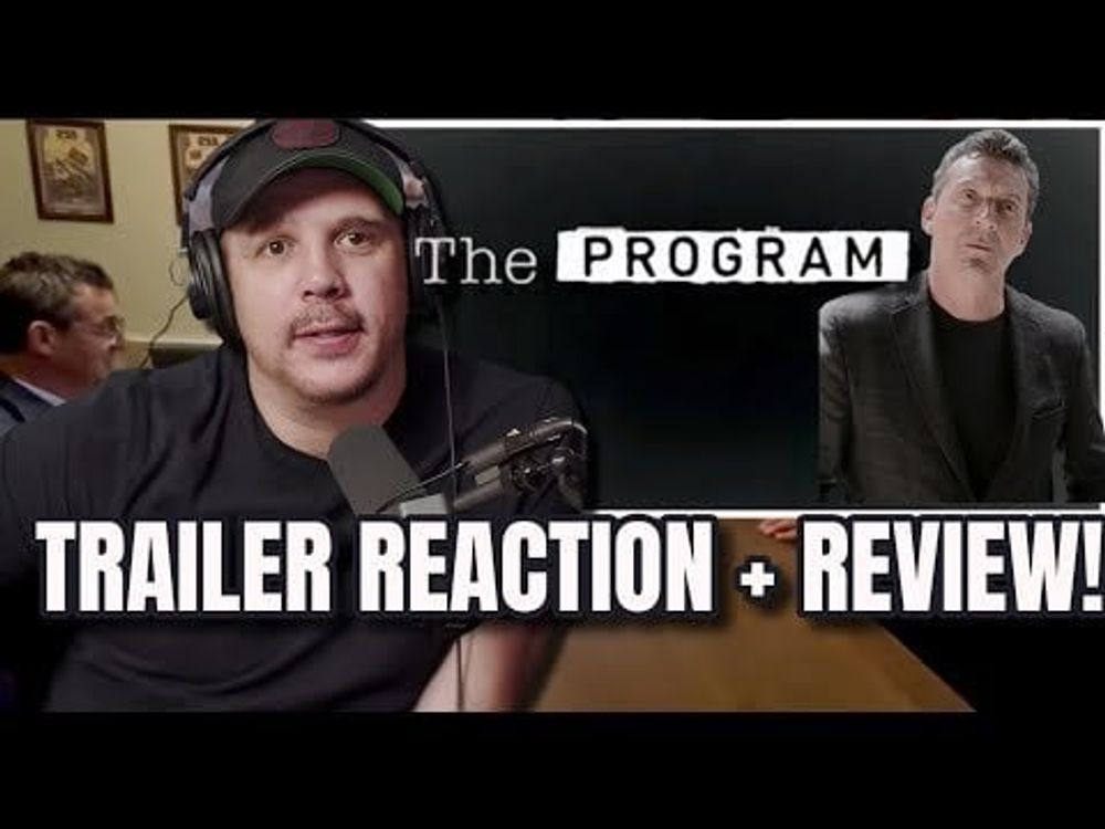 JAMES FOX'S 'THE PROGRAM' TRAILER REACTION AND REVIEW!