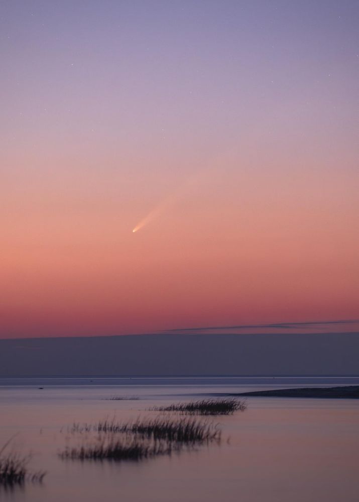 Capturing Comet A3/Tsuchinshan-ATLAS from 38°N