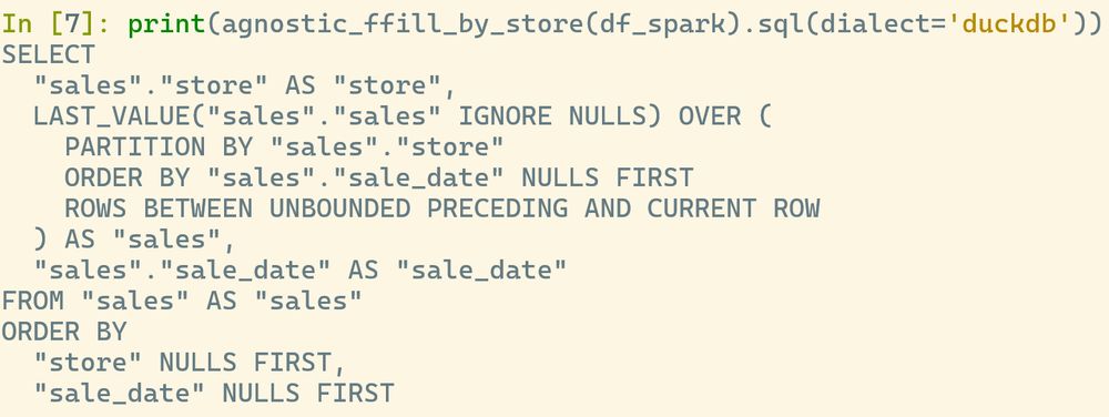 Forward-fill as DuckDB SQL
