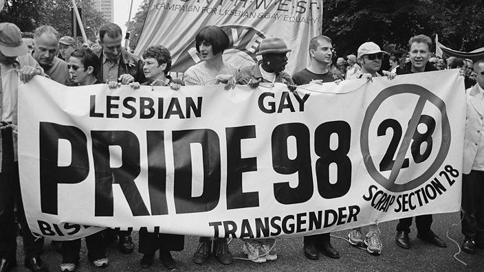 LGBT Pride 1998 banner. 