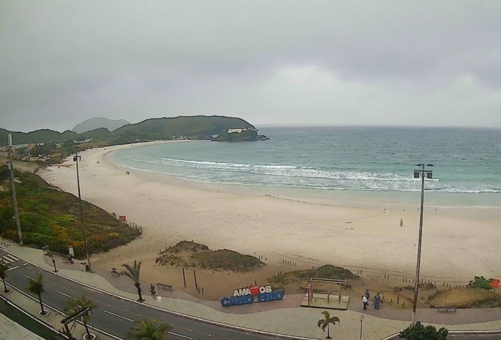 Fim de semana chega com chuva e frio em Cabo Frio