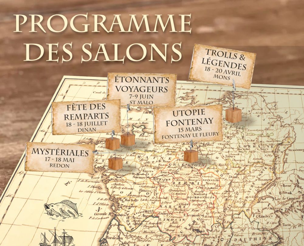programme des salons littéraires 2025