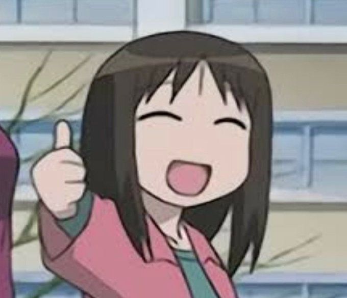 osaka azumanga thumbs up