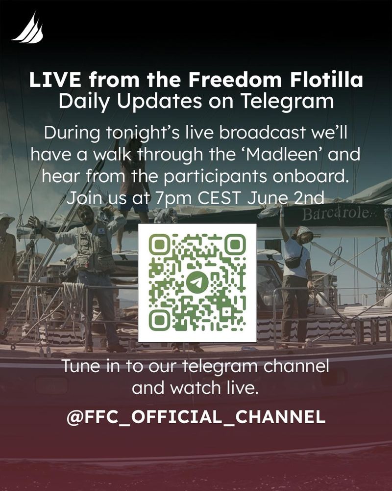 Live feed June 2 at 7 pm CEST on the Telegram channel @ffc_official_channel