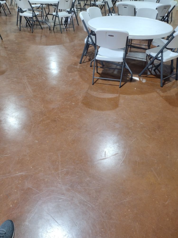 Room full of white cafeteria style tables in a polling station in Alabama.

This is how private your vote is in Alabama.