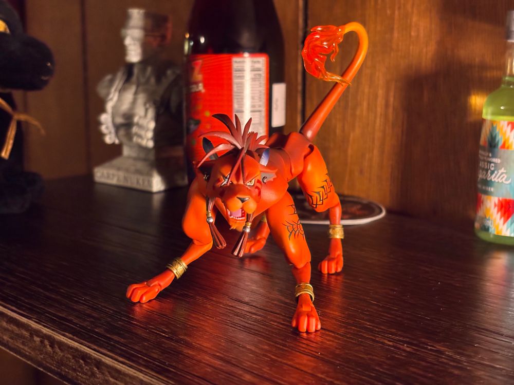Red being like rrrrr…