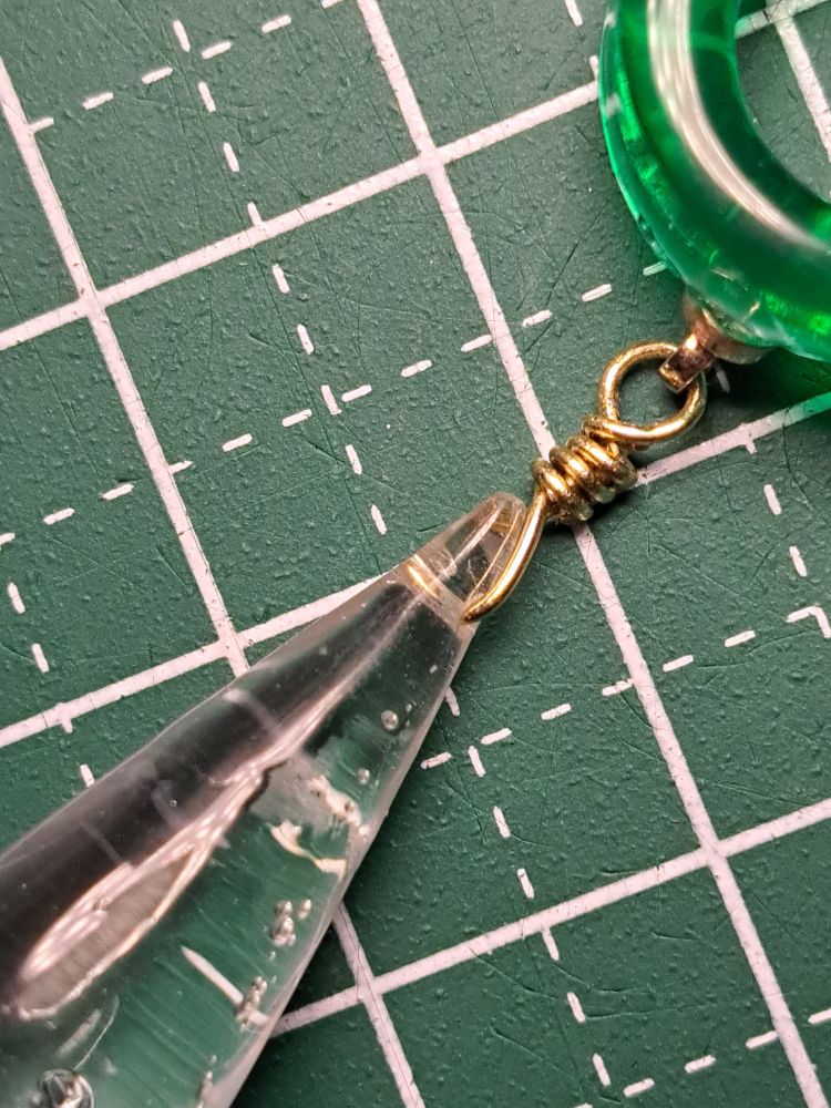 メガネ留めうまくできて嬉しいの画像