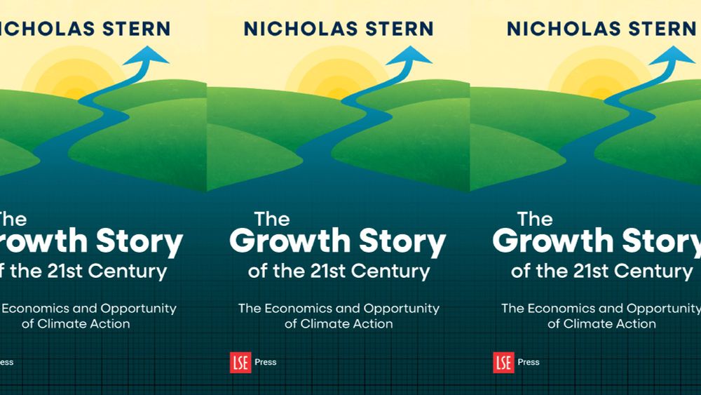 Cover of the book The Growth Story of the 21st Century by Nicholas Stern.
