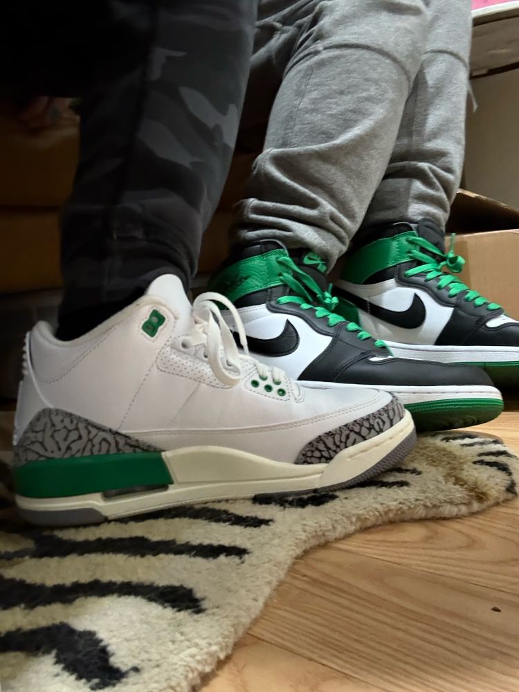 green jordans