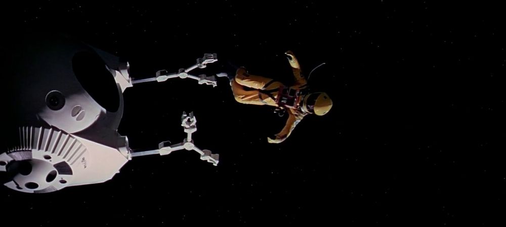 A frame from 2001.A.Space.Odyssey.1968.720p.BrRip.x264.YIFY.mp4 at 6276.69 seconds.