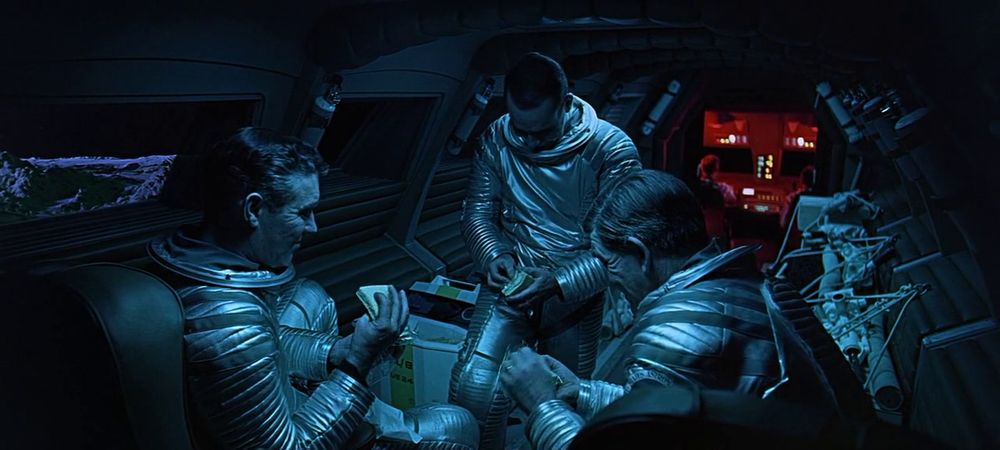 A frame from 2001.A.Space.Odyssey.1968.720p.BrRip.x264.YIFY.mp4 at 2858.19 seconds.