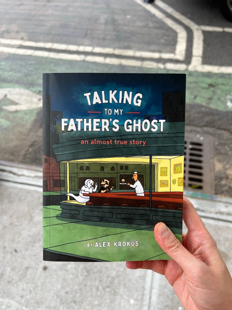 Cover of Talking To My Father’s Ghost by Alex Krokus