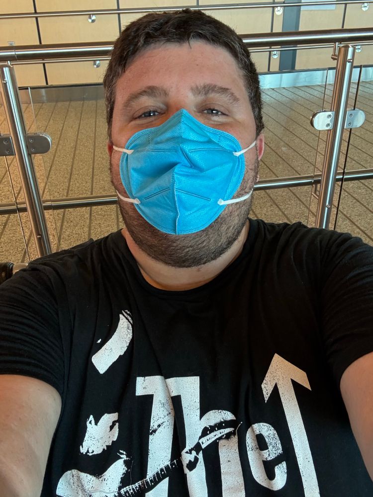 Chad from Perennial at the airport