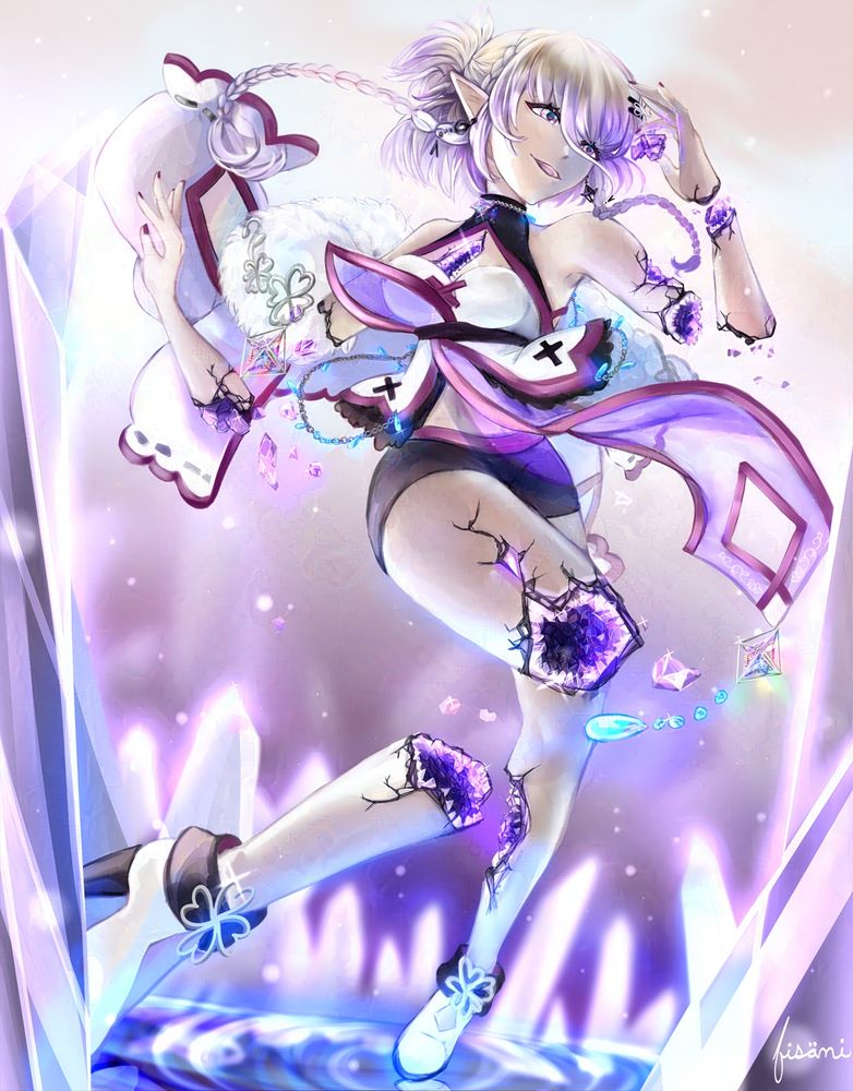 I feel like I am part of an anime cover. Super proud of myself for this one!