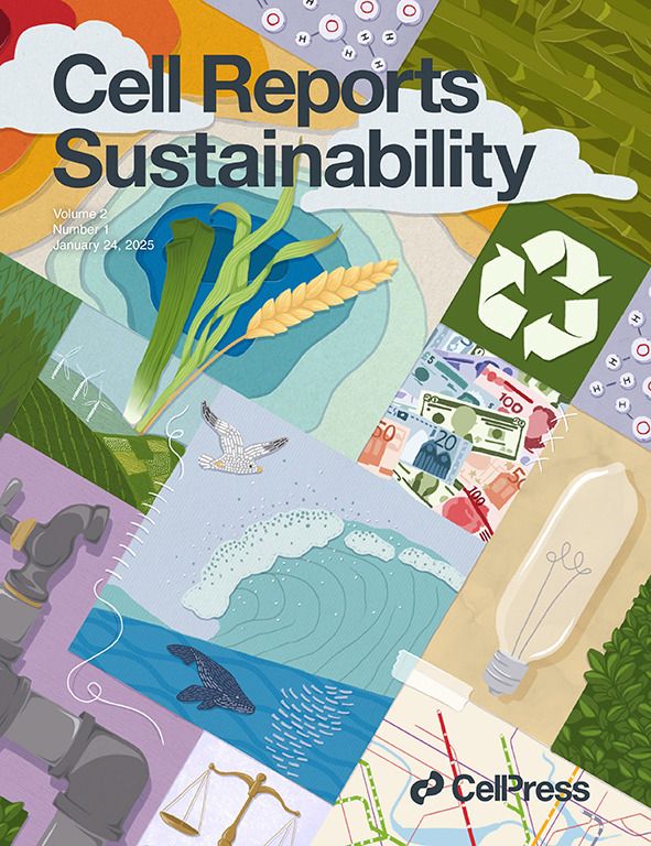 On the cover: Cell Reports Sustainability is celebrating its one-year anniversary. Sustainability covers a wide array of disciplines that are collectively needed to tackle the grand challenges we face today. Cover art by Julie Sung.