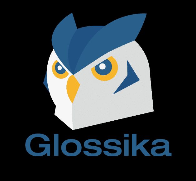 Vector shapes on a transparent background. Glossika centered in blue sans. Logo above is a portrait of a white owl with blue marks, a blue crest, yellow beak, and eyes with yellow sclera, blue irises, and white pupils. Facing left, lit from the left. He has this resolve I can only describe as horny, and I'm not the only one who feels that way....

It was now the last month of senior year, fucking finally. The cool metal of his locker door gently pressed the relief into his forehead. This summer will be first break of his life... but only if he doesn't get put into summer school. One more rash of senioritis would be terminal for his summer plans for he AND his family. Dad hasn't been in the picture for a while. He calls for birthdays, unfortunately. And at 18, Gloss is basically a father to his siblings. Mom works hard, but she never learned how to be emotionally available. But they're giving him a couple weeks off. Nothing but pounding jollof rice and opening graduation cards with rare spending money. That coming September would be the start of his Business Sports major at IWU (His grandparents were covering it if he chose a Christian school.). His soul felt like a small stone, edges smoothed beyond their years. Hefty. Strong. The kids will hang out by the football field until he's done with some much needed scrimmaging. Cramming in the classroom. Cramming on the field. Cramming at home. ALWAYS CRAMMING.

Gloss could feel everyone's stares on the back of his neck before he even realized he slammed his locker shut. The warm shame wrapped around his front. By the tame he made it to the little owl's room, the tunnel vision had set in. Even when everything was shapes, his muscle memory could still his fly in two steps. In 6 steps he was unleashed and swinging at the trough urinal. He released his bladder just in time to tighten it again when he heard a little gasp. A small beziered green owl looked twinkishly up Gloss's broad, muscular frame. It was Duo, the dumb owlet.