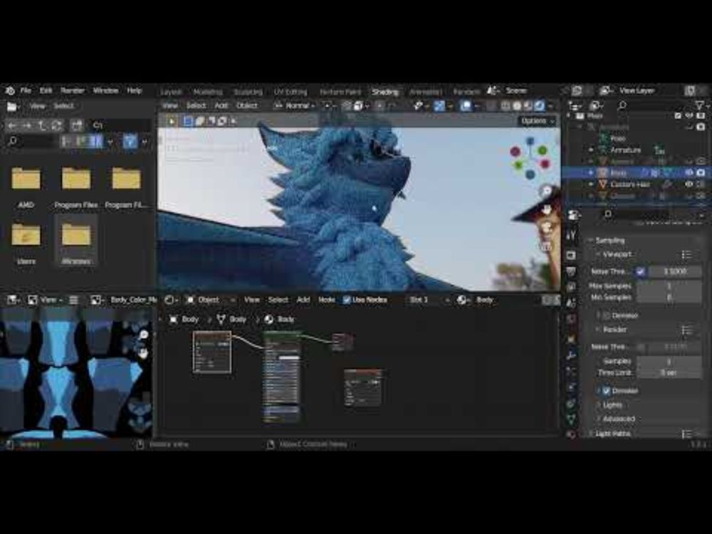 Blender Baked Emission Lights Workshop