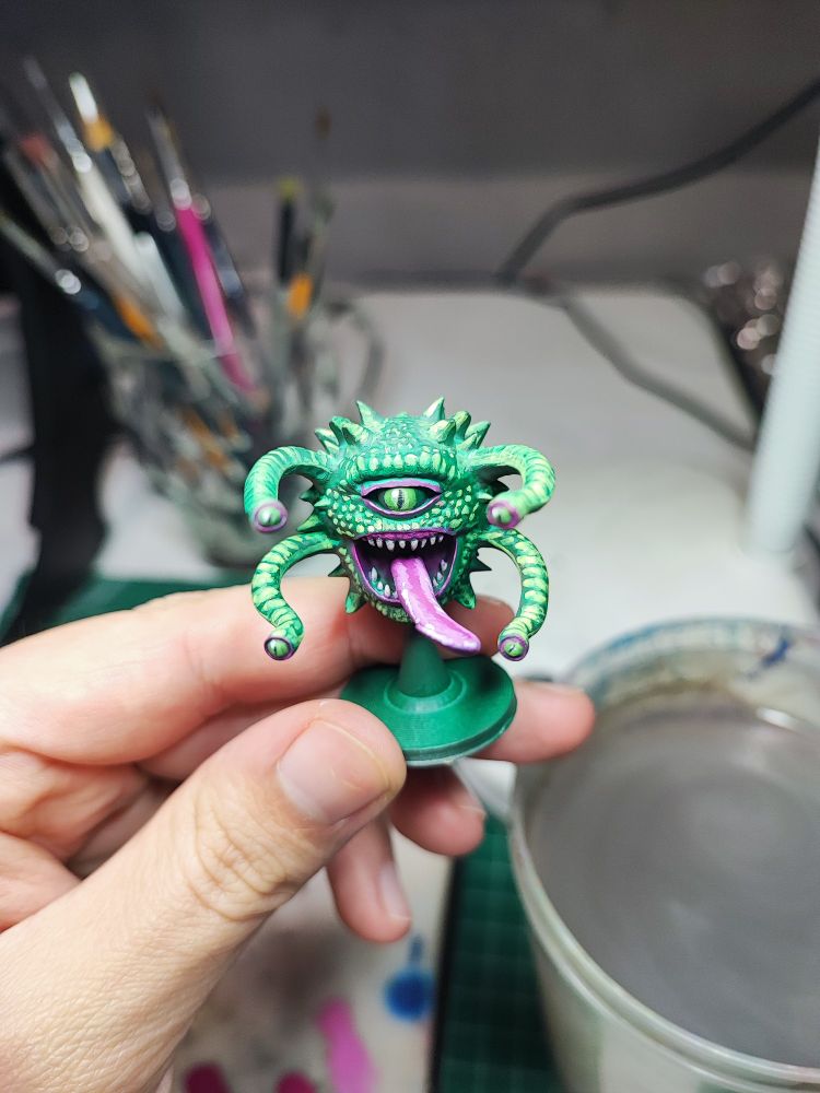 La miniatura de un Espectador.