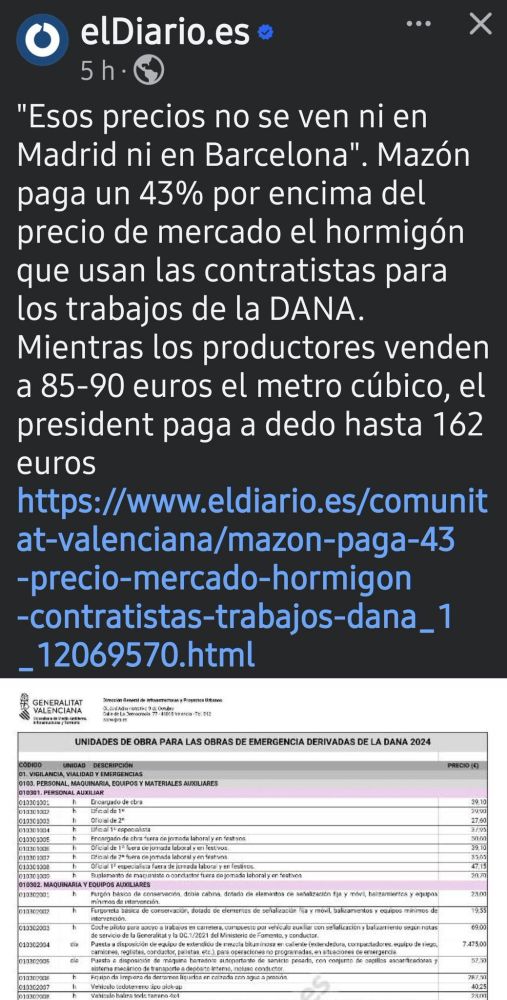 Contrato de la Generalitat Valenciana, bien clarito 🤷🏼‍♀️