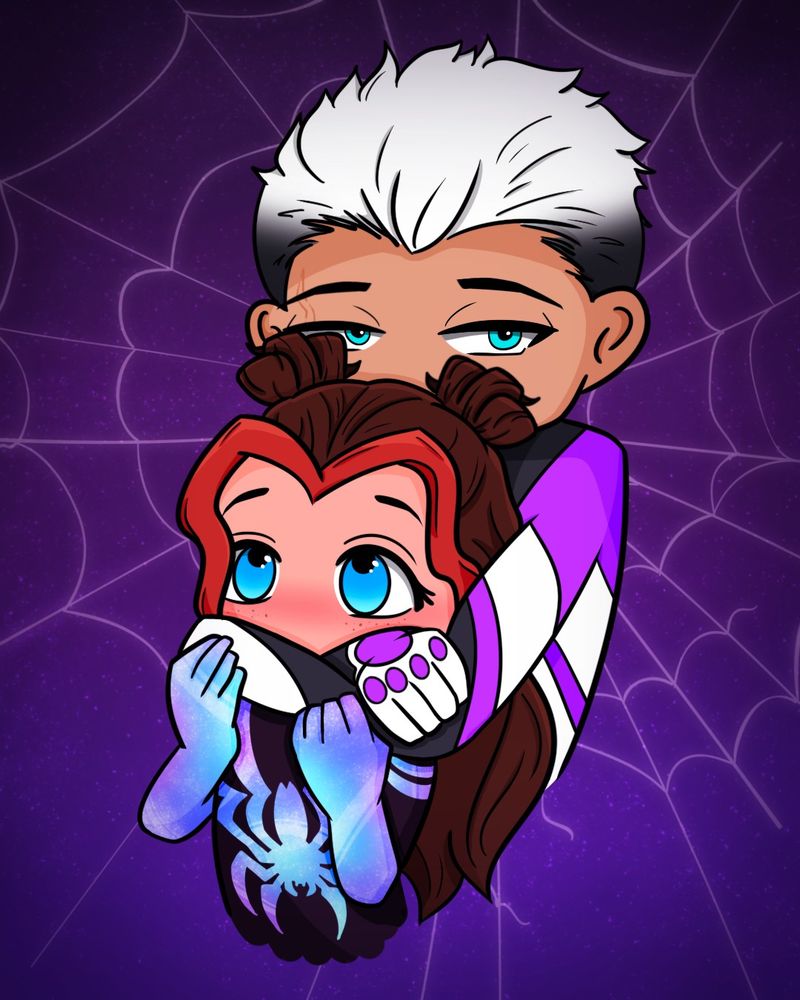 Wren, aka Star Spinner (mine) & Otto, aka the Spectre (phantominks's) ship name is Stargazer
