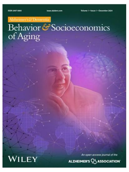 Cover Behavior and Socioeconomics of Aging 
 