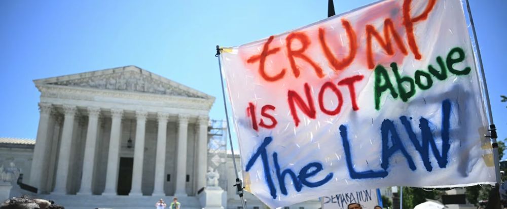 Trump wants one set of rules for himself and another for the rest of us. We must demand that Congress come together to pass a constitutional amendment that affirms equal justice for all and that no on...