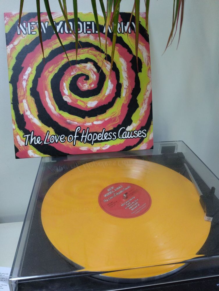 A picture of the album "the love of hopeless causes" by New Model Army 