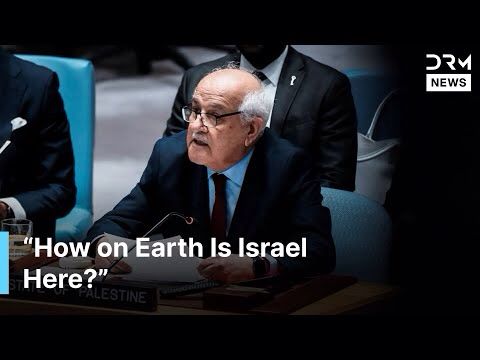 “How on Earth Is Israel Sitting Here?”—Palestine’s UN Envoy Blasts Israel at UN | AC1G