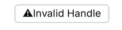 Invalid Handle