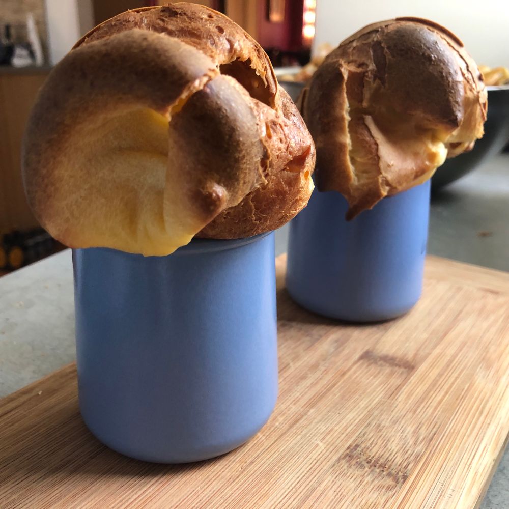 Popovers straight for the oven