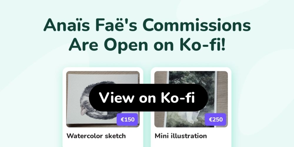 Anaïs Faë's Ko-fi Commissions