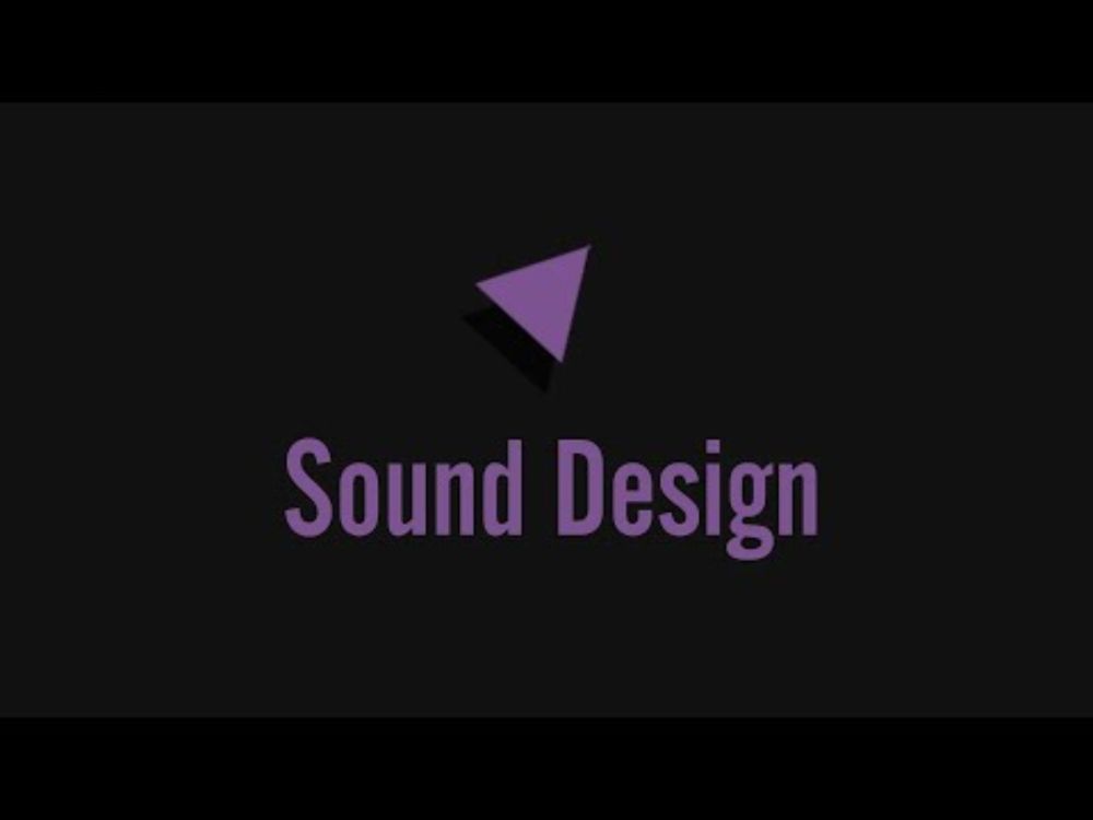 Jeffrey Brice Sound Design Reel (2025)