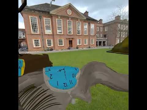 Dali's "The Persistence of Memory" & Alice Dalí 2 MR, Somerville College, Oxford, 2025
