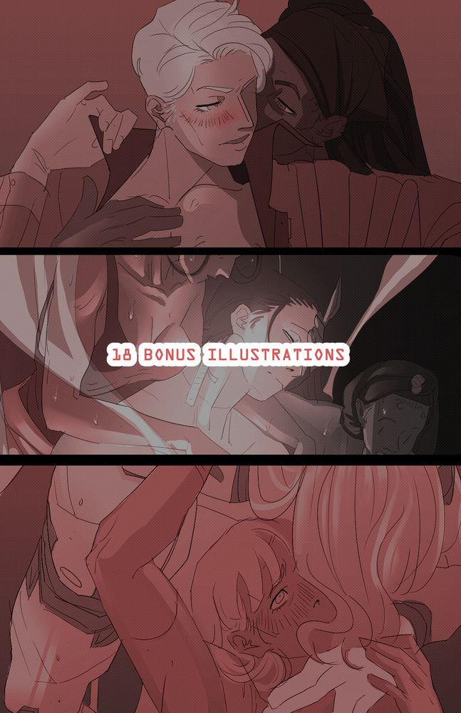 A preview of the TOUCH 2 bonus illustration gallery.