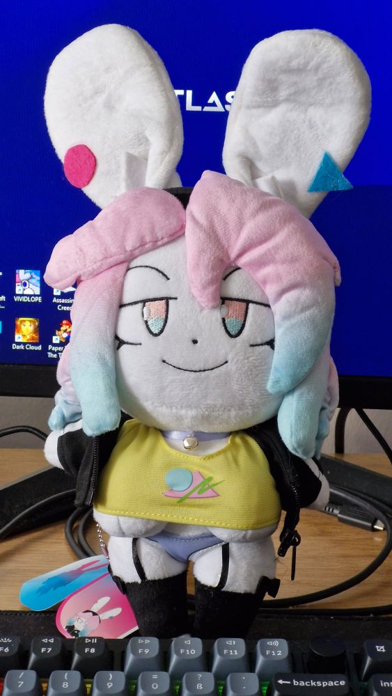 a photo of Cake's P.B. plush